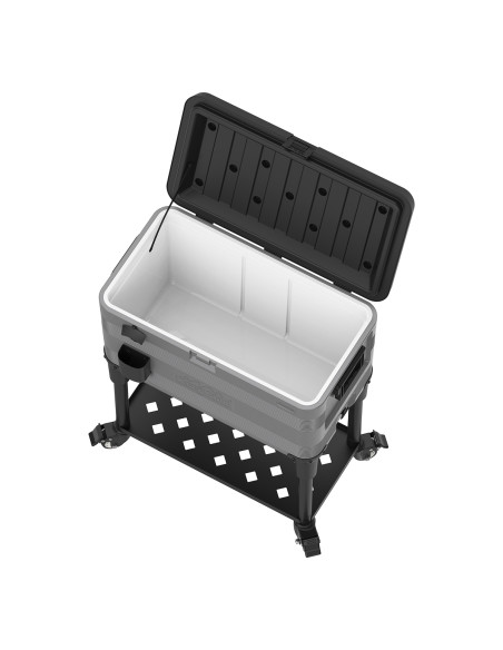 Nevera KeepCold con mesa - 73x44x90 cm - 70 L - Gris