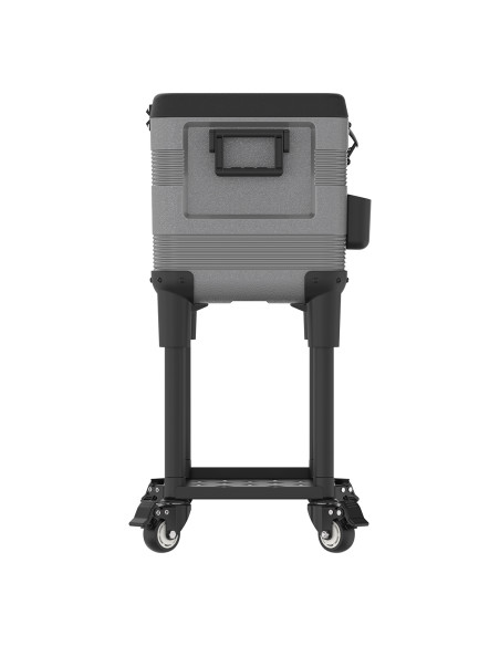 Nevera KeepCold con mesa - 73x44x90 cm - 70 L - Gris