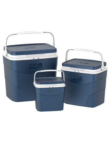 Set de Neveras ChillBox 4L + 12L + 24L - Azul