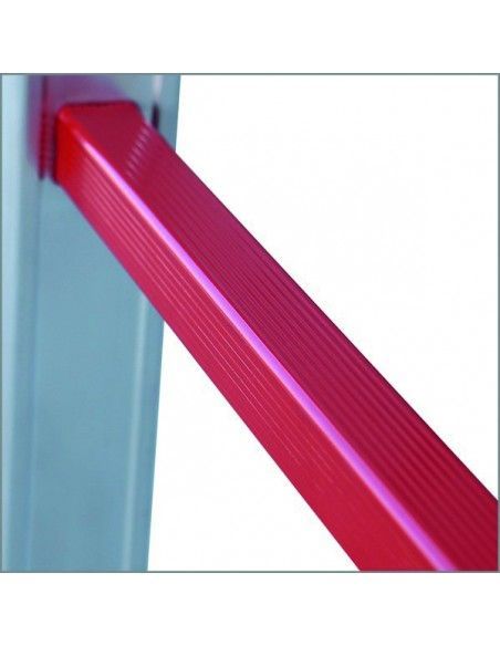 Escalera Aluminio 2x12 - 3,55+3,55 M - 75x25mm