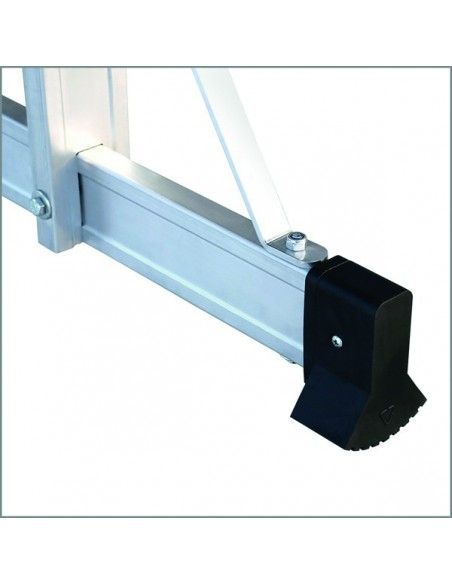 Escalera Aluminio 2x12 - 3,55+3,55 M - 75x25mm