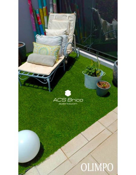 Césped Artificial 40 mm - Orquidea 40 | ACS Brico