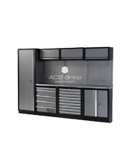 Conjunto Taller 4 Módulos S/Acero Inox Alyco 199010