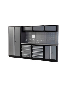 Conjunto Taller 4 Módulos S/Acero Inox Alyco 199012