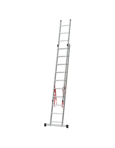 Escalera Aluminio Elite 2x14 - 4+4 M - 80-80x30mm