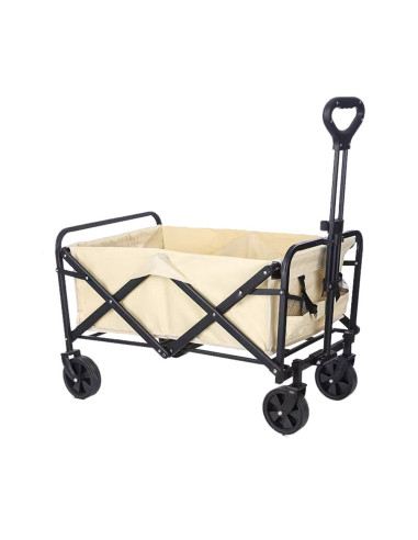 Carro Acero Playa Plegable 100 Kg - 75x44x76 cm