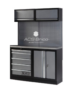 Conjunto Taller 2 Módulos S/Acero Inox Alyco 199046