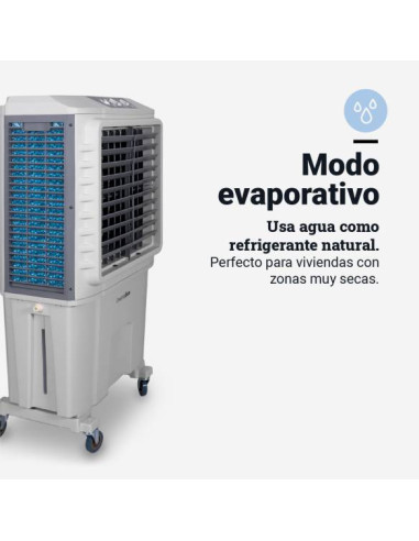 Climatizador 80L Modo Frío y Evaporación -...