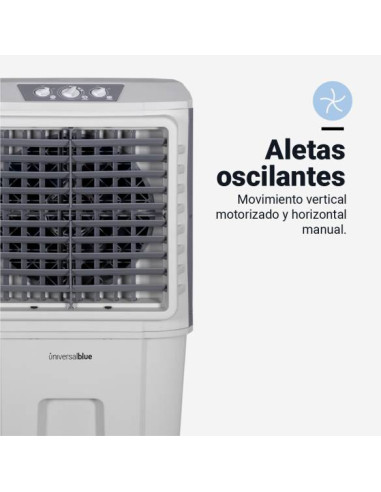 Climatizador 80L Modo Frío y Evaporación -...