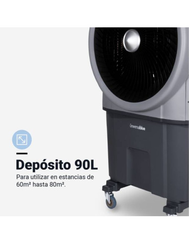 Climatizador 90L Modo Frío y Evaporación -...