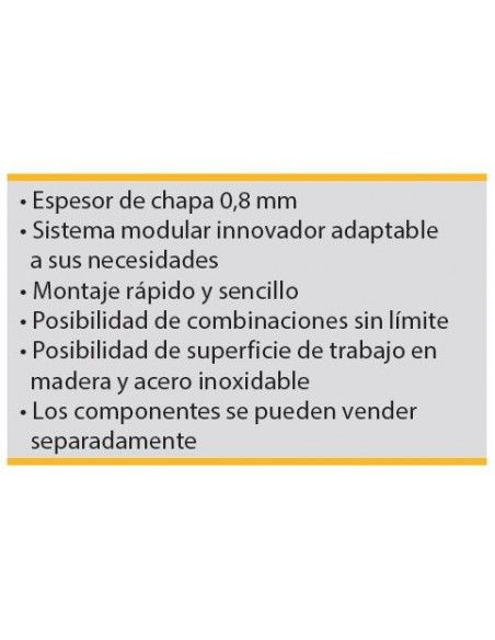 Conjunto Taller 3 Módulos S/Madera Azul Gris Edición Limitada