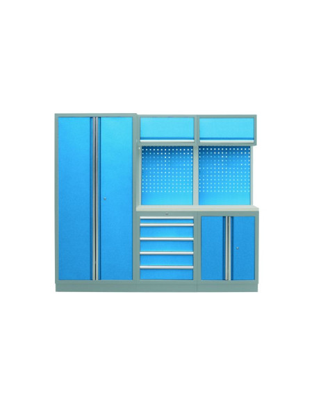 Conjunto Taller 3 Módulos S/Madera Azul Gris Edición Limitada