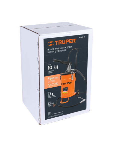 Bomba Inyectora Grasa 10 Kg - Truper