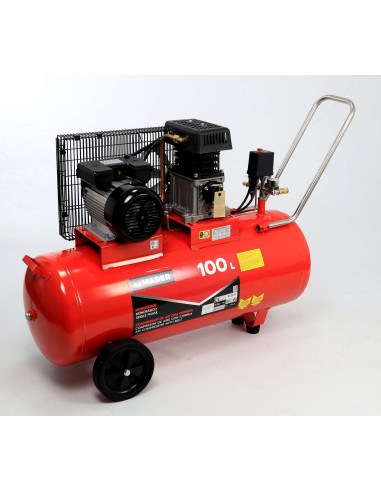 Compresor Aire Correas 100 L - 3,0 Hp