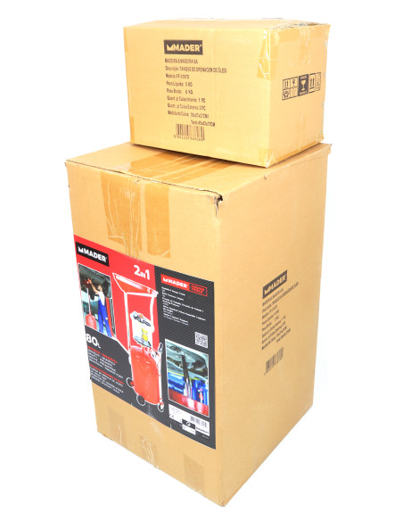 Extractor Aceite 80 Litros Neumática Gravedad 63626 - Mader