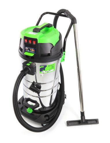 Aspirador Polvo Líquidos 100L 3600W 3 Motores 48464 - Saurium