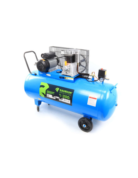 Compresor 200 Litros - 3 Hp - 10 Bar - 230V - 37189 - Saurium