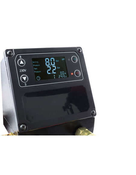 Compresor de Aire Silencioso con LCD 100L - 6 Hp - 09389 - Mader