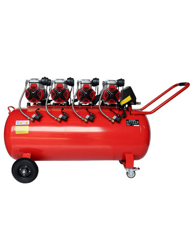 Compresor de Aire Silencioso con LCD 200L - 8 Hp - 09395 - Mader