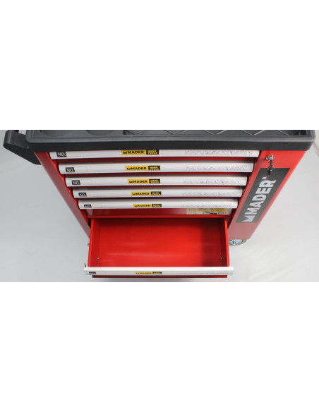 Carro Herramientas 156 Piezas - 51311 - Mader