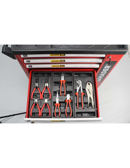 Carro Herramientas 156 Piezas - 51311 - Mader