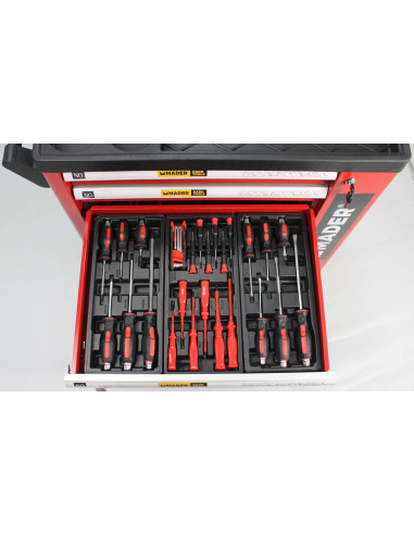 Carro Herramientas 156 Piezas - 51311 - Mader