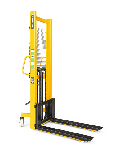 Transpaleta Apilador Elevador de Palets Manual Nylon 1000 Kg - 1600 mm - 65342 - Mader