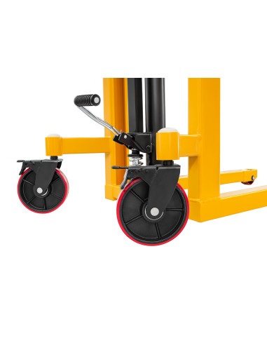 Transpaleta Apilador Elevador de Palets Manual Poliuretano 1000 Kg - 1600 mm - 65343 - Mader