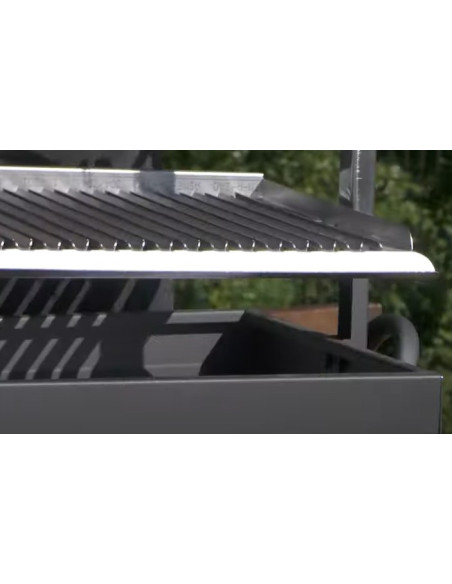 Barbacoa Brava Con Ruedas 80x50x115 cm - Orework