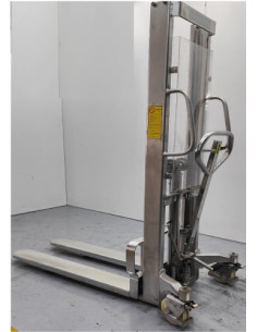 Apilador Manual Inoxidable 1000 Kg - 1600 mm - 16000-I