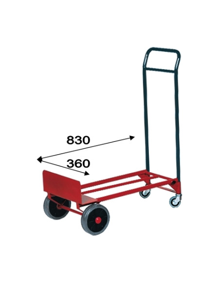 Carretilla Almacén Plataforma 150 Kg - 7000