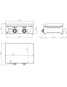 Plancha Eléctrica Acero Rectificado Serie 100 - PLCE6100RT 2