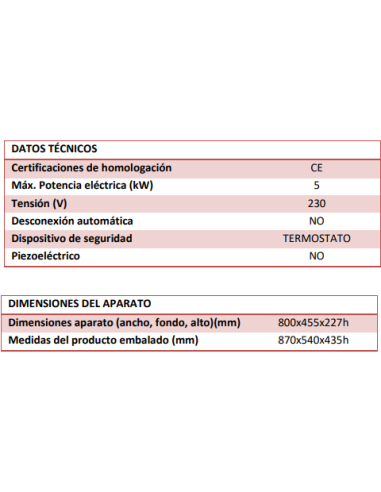 Plancha Eléctrica Cromo Serie 100 - PLCE8100CR