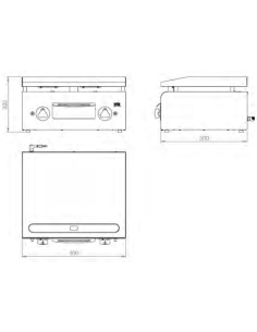 Plancha Gas Cromo Serie 500 - PLC600CR 2