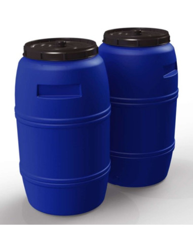 Depósito Bidón 220 Litros Boca Ancha Polipropileno
