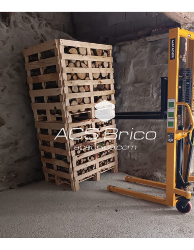 Transpaleta Apilador Elevador de Palets Manual 700 Kg - 1600 mm - 65341 - Mader