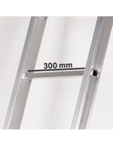 Escalera Aluminio Elite 3x8 - 2,32+2,32+2,32...