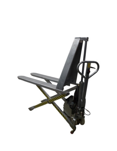 Transpaleta Tijera Galvanizada Eléctrica - 1000 Kg