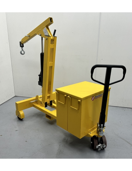 Grúa Contrapesada Larga Plegable - 750 Kg