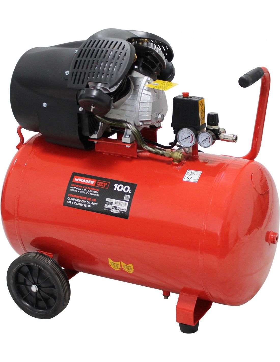 COMPRESOR 3,0 hp 100 litros SD83100 – Asvetec