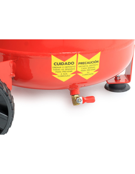 Compresor de Aire Vertical 50L - 2 Hp - 09330 - Mader