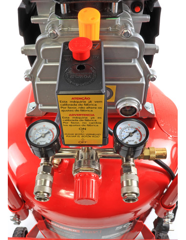 Compresor de Aire Vertical 50L - 2 Hp - 09330 - Mader