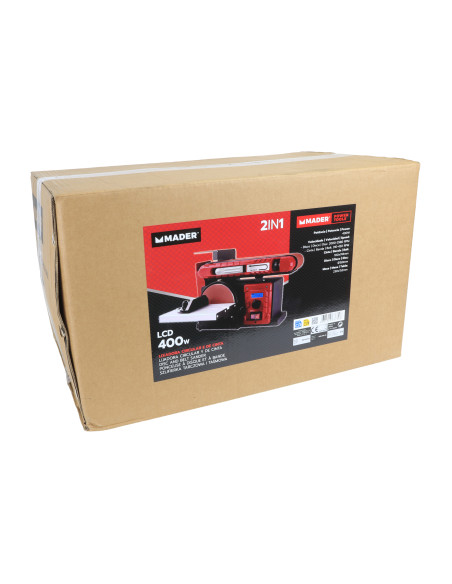 Lijadora Circular y Cinta - 400W - 63780 - Mader