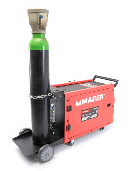 Equipo Soldadura SemiAutomático MMA - MIG/MAG 200A - 63475 - Mader