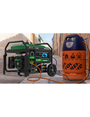 Generador Dual Propano - Gasolina NATURA 8500W - 230V