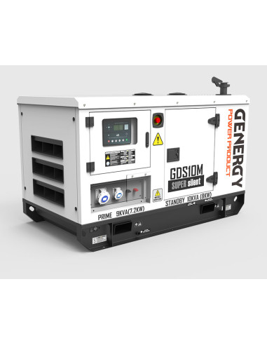 Generador Genergy GDS10M Insonorizado 10KVA - 230V