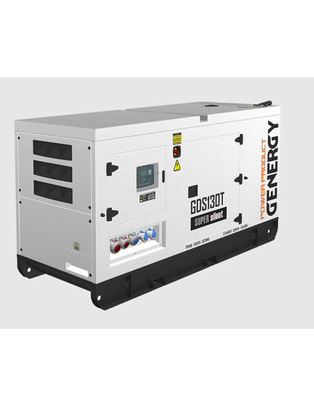 Generador Genergy GDS130T Insonorizado 127KVA - 400/230V