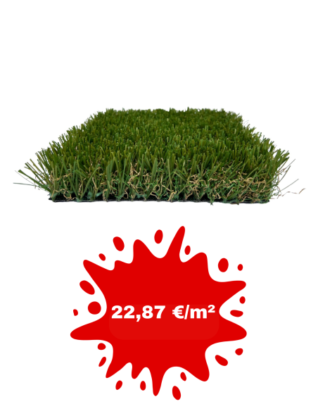 Césped Artificial 35 mm - DECO 35 PLUS WAVE | ACS Brico
