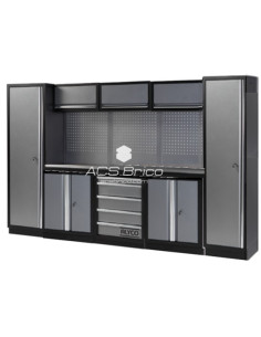 Conjunto Taller 5 Módulos S/Acero Inox Alyco 199016