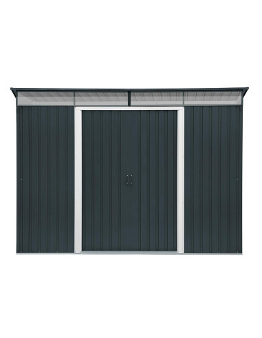 Caseta Metálica Top Shed Pent Roof Antracita 173x263x201 cm - Duramax